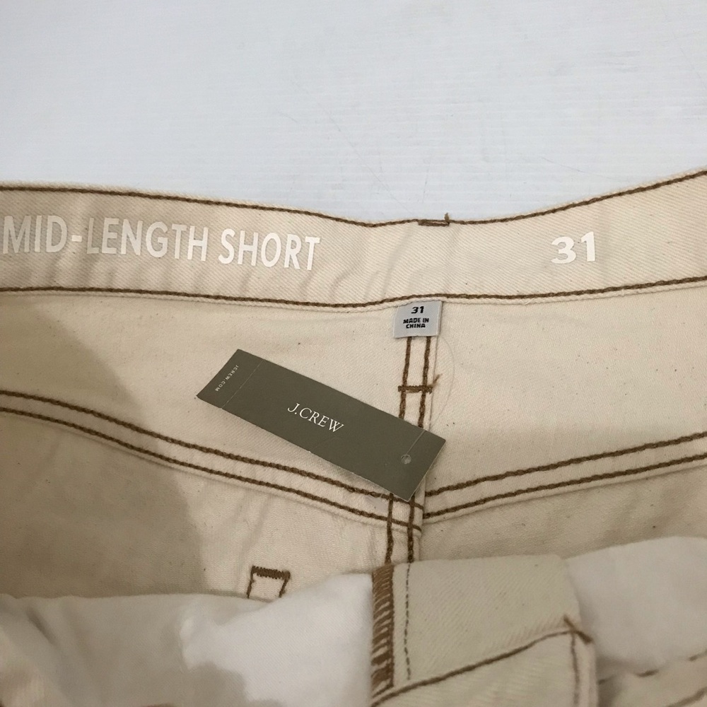 Nwt J.Crew Mid-Length Short Size 31 - Picture 5 of 6